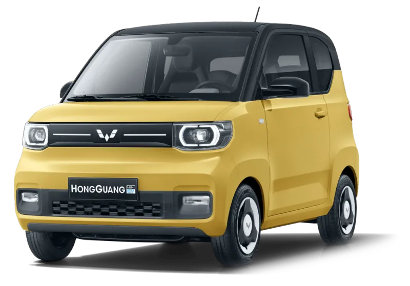 Wuling Hongguang Mini EV White Peach Pink