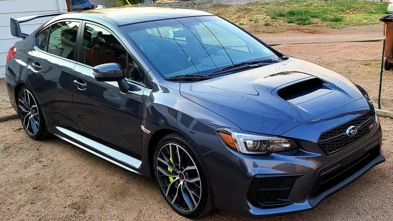 Subaru WRX Ignition Red